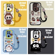 Case Redmi Note 9 4G Case Compatible with 3D Doll Cool Cartoon Cute Soft Phone Case B-YQ-GZJT