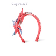 Gingersnaps Avery Headband With Printed Fabric Pinwheel