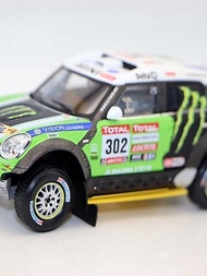 IXO Alloy Car 1/43 Mini ALL 4 Mini Car Off-Road Vehicle Dhaka Racing Car Model Decoration