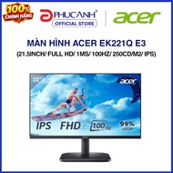 Acer EK221Q E3 Monitor (21.5Inch/ Full HD/ 1ms/ 100HZ/ 250cd/m2/ IPS)