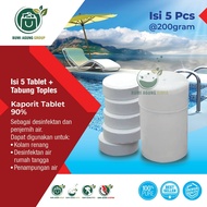 Chlorine Tablets Large and small 90% 1KG 1 KG TCCA Chlorine Chlorine 90% Water Filter Water Purifier