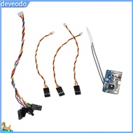 deveodo 1 Set RC Receiver Quick Transmission Anti-interference Stable Signal Long Range Control Wide