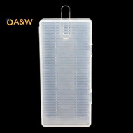 A&W 1Pcs 8 Section 18650 Battery Anti Fall Protection Box 12 Section AAA Battery PP Plastic Wear Res