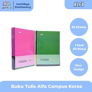 [1 PACK] Alfa Campus Korea A5 & B5 Notebook Colorful School Notebook