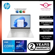 HP Envy 16-H0007TX 16" QHD+ 120Hz Laptop Natural Silver ( I5-12500H, 16GB, 1TB SSD, Arc A370M 4GB, W