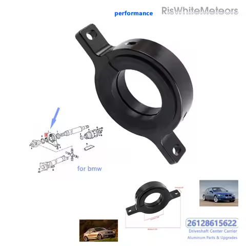 upgrade replacement Driveshaft Center Carrier 26128615622 Centre Mount Aluminium for E8X E9X F30 F31