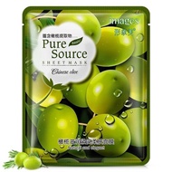IMAGES Pure Source Sheet Mask OLIVE IMAGES Natural Moisture Face Mask . Natural and Elegant.