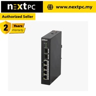 Dahua 4/8/9 Port Gigabit Ethernet Unmanaged POE Switch 2 × SFP 1000 Mbps