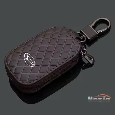Car Leather Zipper Key Case for Dalihatsu Move Terios Rocky Bonn Copen Storia Terios Thor YRV Foldin