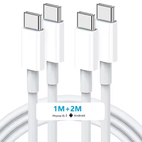 200Pcs High Speed Charging 1M 3FT 2m 6FT USB C to USb-C PD Type c C.L C.C Cable Cables For Samsung S