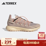 adidas VOYAGER 21舒适户外运动鞋男子阿迪达斯官方TERREX 藕粉色/黑色 44(270mm)