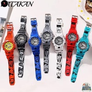XS  Naruto Child Digital Wristwatches, Waterproof Adjustable Naruto Anime Watch,  Cartoon Itachi Kak