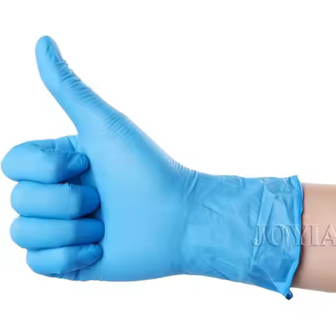 Blue Disposable Gloves Latex Free Powder-Free Exam Glove Small Medium Large S Home Work Man Syntheti