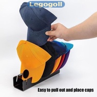 Legogoll Acrylic Cap Storage Rack With Slots Baseball Cap Display Stand Cap Storage Container Househ
