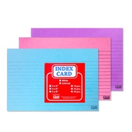 Click Index Card 4x6'' Colored 50s