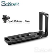 Extended version 130mm Quick Release L Plate Bracket Grip For Nikon D7500 D7200 D5600 D5300 D3400 D8