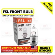 WAVE125 (H6M 12V 18/18W) LAMPU DEPAN/ BIKE FRONT BULB H6M 12V 18/18W P15D-25-1
