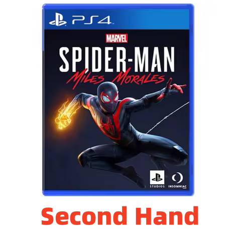 Sony Playstation4 PS4 Game CD Second Hand Marvel's Spider Man Miles Morales Game Card Disc Playstati