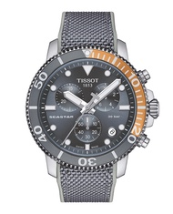 Tissot Seastar 1000 Chronograph ทิสโซต์ ซีสตาร์ 1000 สีดำ เทา T1204171708101 นาฬิกาผู้ชาย