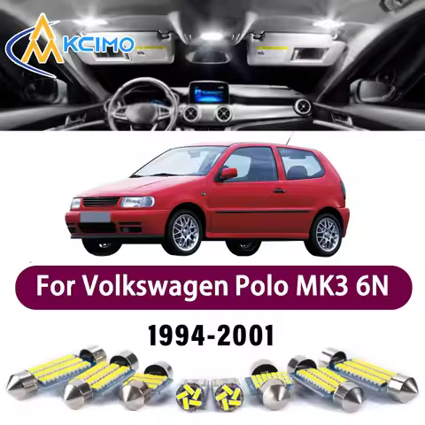 Superior LED Interior Kit for Volkswagen Polo MK3 6N 6N1 6N2 1994-2001 1995 1996 Premium Errorless D