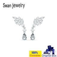 166R 0 CXZFH Earrings Gem Earrings Earrings Dangling Ladies Earrings Moore Diamond Earrings 925 Silv