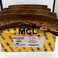 FBK Rear Brake Shoe - FK2835 - Toyota Hilux Vigo Kun25