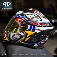 หมวกกันน็อค RD รุ่น CZR BT ลายTransformers แถมชิวดำ 1แผ่น รองรับการติดบลูทูธ ถอดซักได้ หมวกกันน็อคเ