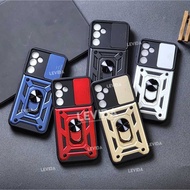 Samsung A25 Case Robot Slide Camera Protect + Ringstand Samsung A25