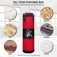 Punching Bag Exercise Fitness 80CM / 100cm / 120cm kick kicking Boxing Sand Punching Bag Sandbag