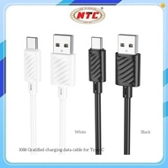 Hoco X88 fast charging cable with TypeC port, max 3A, 1M long (White)