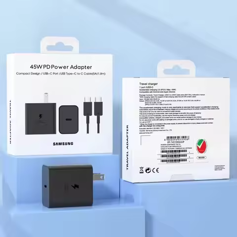 EP-T4510 45W PD Fast Charger Type C Fast Charging Wall Adapter For Samsung Galaxy C55 S23 S24 Ultra 