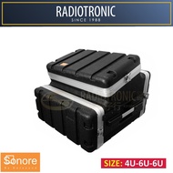 Sonore Hotsound 4U 6U 6U ABS Rack Case Tilted Lighting Console ABS-46T