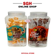 Cube Milk Tea Coffe Lollipop 30pcs Halal
