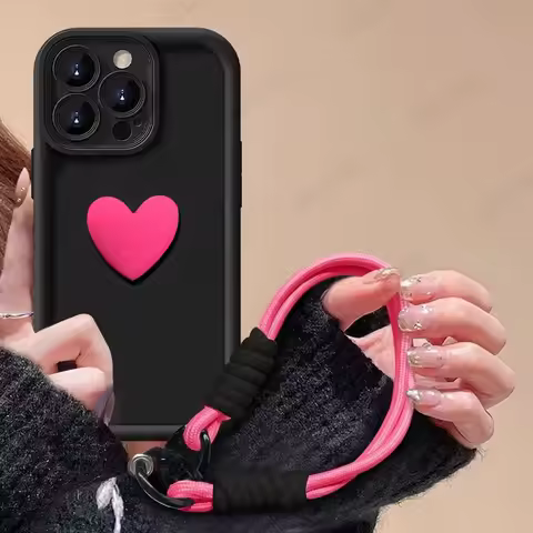 3D Love Heart Silicone Phone Case For Xiaomi Poco M4 Pro 4G Case POCO X2 Poco X4 Pro Poco M3Pro 5G P