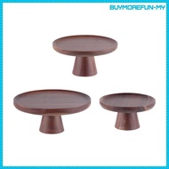 [BuymorefunMY] Vintage Wood Cake Stand Cupcake Stand for Birthday Parties Anniversary