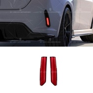 CIVIC FE TYPE R TYPER FL5 REAR BUMPER LIGHT REFLECTOR LED RUNNING