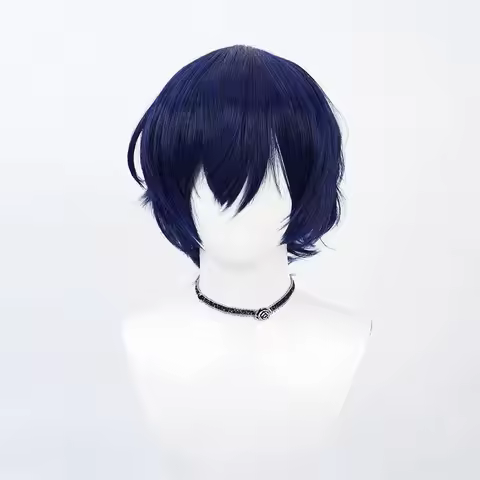 Anime Tendo Amahiko Cosplay Wig Charisma House Short Heat Resistant Synthetic Hair for Halloween cos