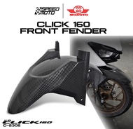 CLICK 160 FRONT FENDER C-2302 CARBON GARNISH FOR HONDA CLICK 160 MOTORCYCLE 1PC SPEEDMOTO