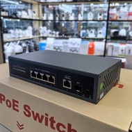 Gigabit POE Switch4Electric Socket+1+1Optical Port52V Power Supply Monitoring Network Yiwu Market G0