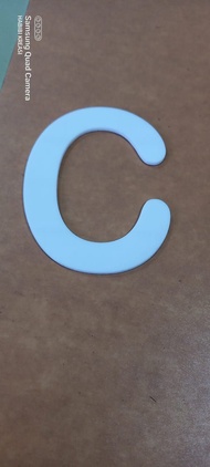Huruf akrilik tggi 30cm Acrylic Acrilik huruf customhuruf tempel