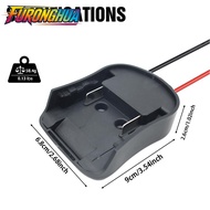 【FURONGHUA】 External Battery Adapter for 18V/20V Lithium Ion Batteries with 14 Awg Wires
