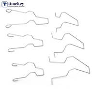TKEY 6Pcs Car Headlamp Light Bulb Retainer Spring Clips Buckles Metal Headlight Bulb Spring Clips Fo