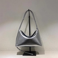 Korean Niche bucks leather Sheepskin small square bag, simple and casual tote bag, hand-held shoulde