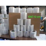 [5 CUỘN] Màng PE  Màng Quấn pallet khổ 10cm - Nặng 500 gram/cuộn - nhỏ gọn tiện lợi quấn bọc hàng ho