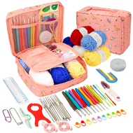 MN Beginner Crochet Kit, 59pcs Crochet Starter Kit For Adults And Kids, Basic Crochet & Knitting Sup