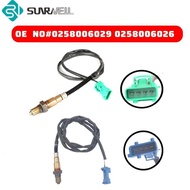 0258006029 0258006026 9636148880 1628HV Lambda O2 Oxygen Sensor For CITROEN PEUGEOT 206 1.4 301 307 