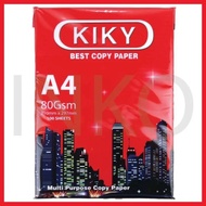 PUTIH Hvs White Paper Sogan HVS Paper/Kiky Copy Paper 1ream Photocopy Printing Paper - A4 80 GSM