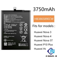 3750mAh Battery For Huawei Nova 3/Nova 4/Nova 5T/P10 Plus /Honor 8X /Mate 20 Phone Battery Smart Pho