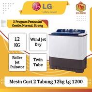 Mesin Cuci 2 Tabung 12kg Lg 1200