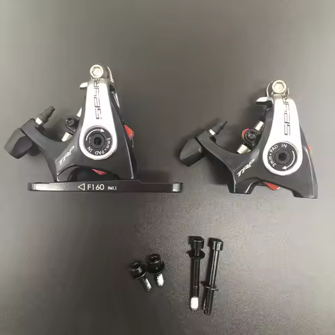 Original TRP Spyre Alloy Mechanical Disc Brake Caliper Flat Mount SPYRE MD-C610 SPYRE calipers F160 